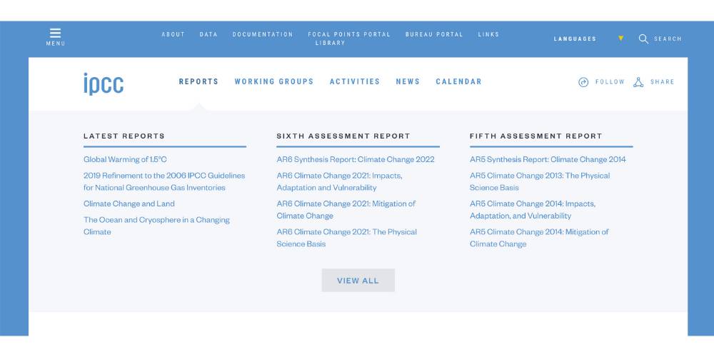 IPCC Website